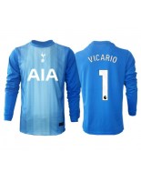 Tottenham Hotspur Guglielmo Vicario #1 Maalivahdin Vieraspaita 2025-26 Pitkähihainen